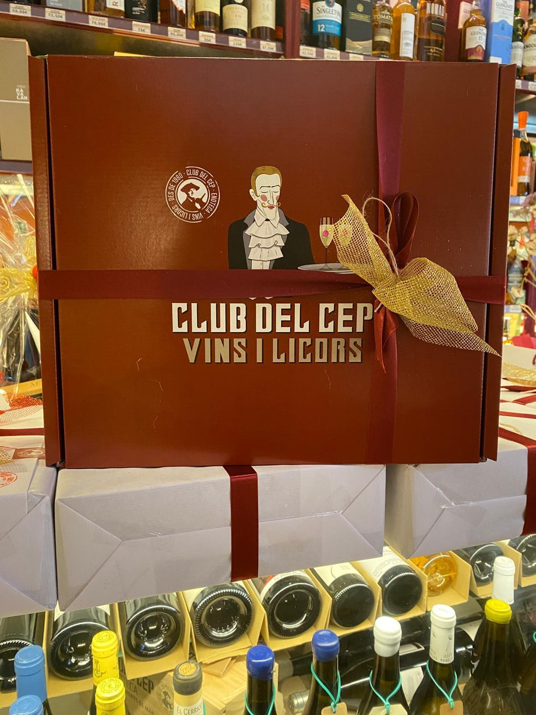 Caja-Estuche de Cartón Regalo Club del Cep