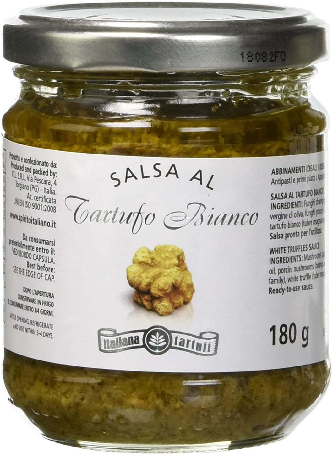 Salsa de Trufa Blanca 80 gr.