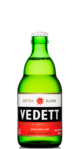 Vedett Extra Blond Beer 330ml.