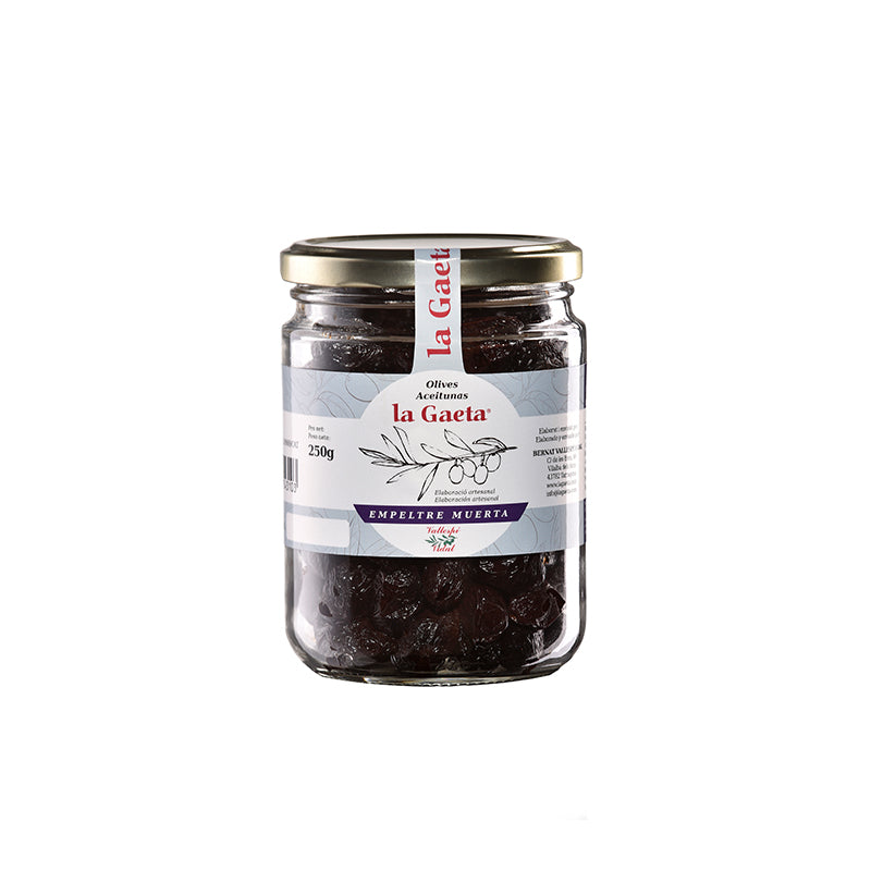 Aceitunas Negra Empeltre Muerta La Gaeta