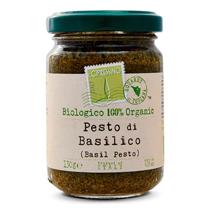 Pesto with basil Bio 130 gr.